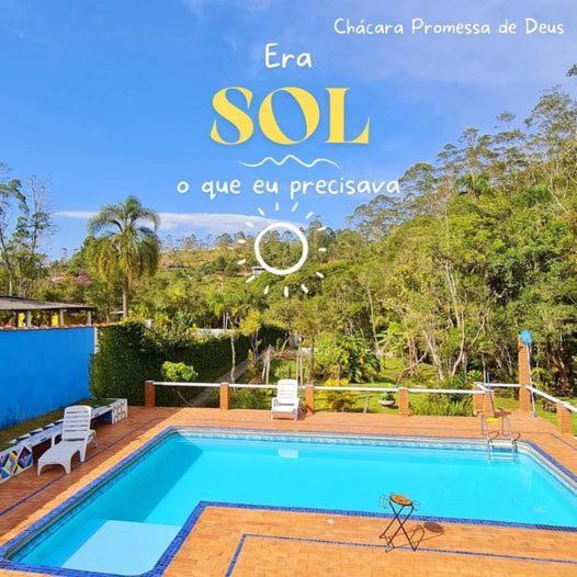 Villa Chácara da Promessa de Deus Icatuacu Exterior foto