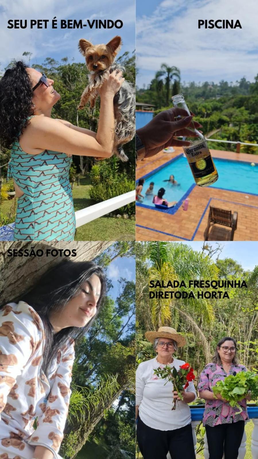 Villa Chácara da Promessa de Deus Icatuacu Exterior foto