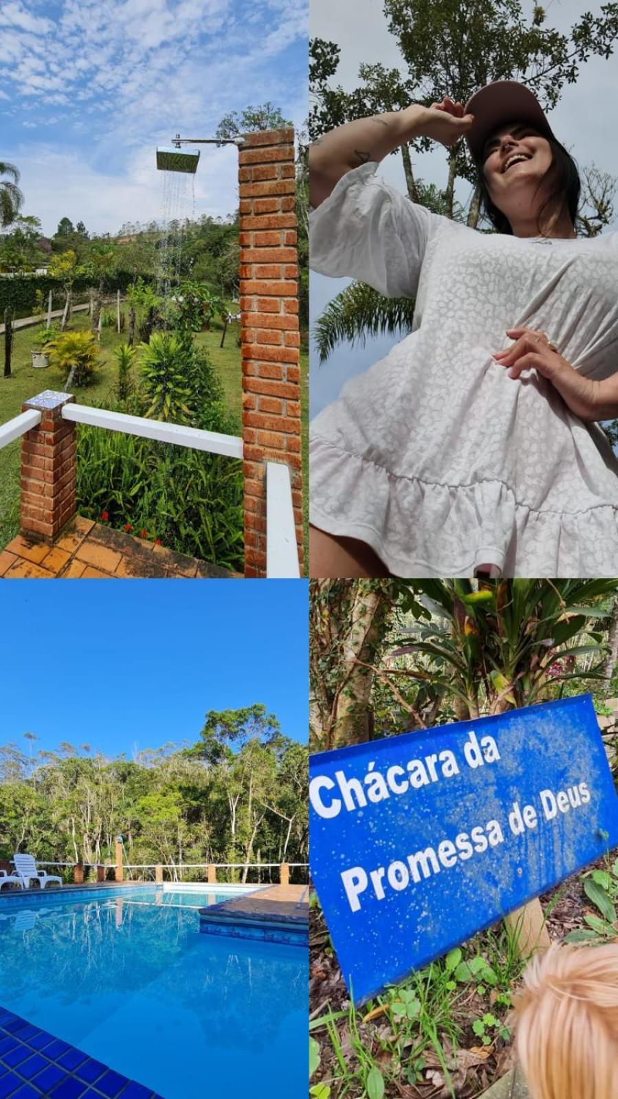 Villa Chácara da Promessa de Deus Icatuacu Exterior foto